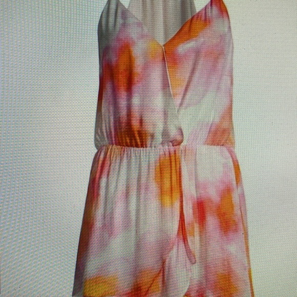 PARKER Keisha Sleeveless Summer Dress in Tie-Dyed Silk Blend - Picture 3 of 11